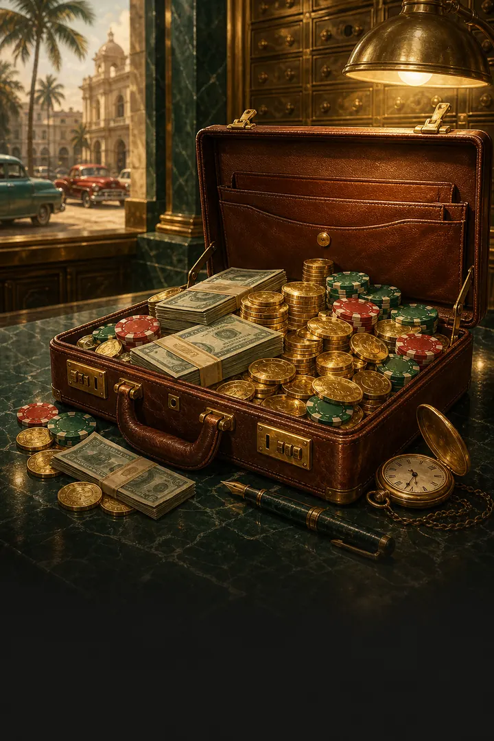 Golden Briefcase slot artwork