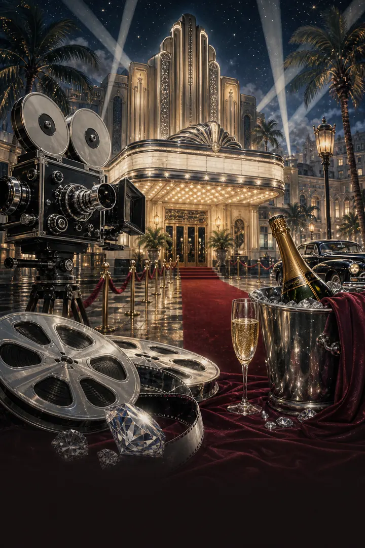 Silver Screen Riches slot artwork